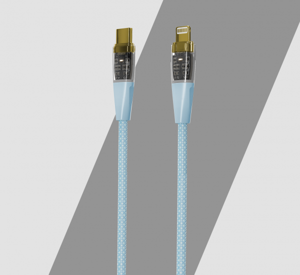 True core series two-color braided data Type C cable 27W - sunnycharger.com